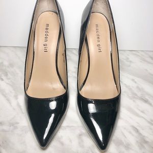Black Patent Madden Girl Stilettos